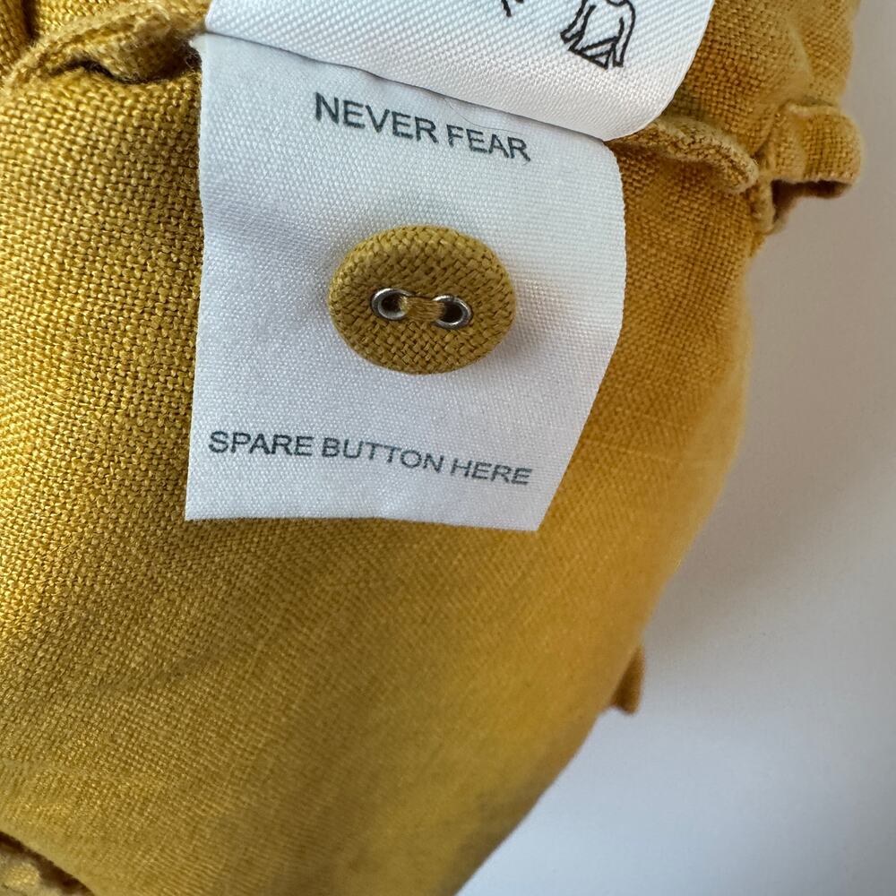 Seasalt Cornwall Women's Nicky Berry Linen Shirt Size 10 - Picture 9 of 10